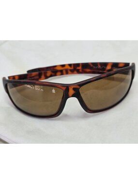 Suncloud Voucher Polarized Sunglasses Unisex OS Tortoise Brown Amber Sport Wrap